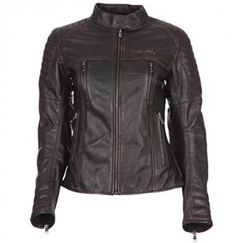 Giacca pelle donna Modeka Kalea nera 48