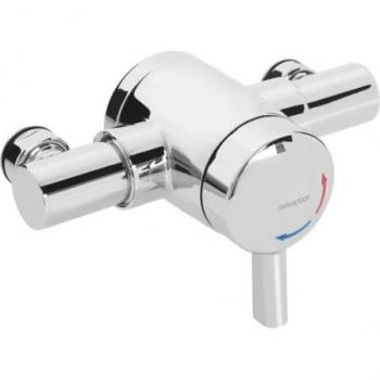 Thermostatic Mini Shower Valve with Lever Handle
