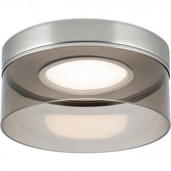ORION Francis LED Ceiling Illumination, Matte Nickel, Ø 30 cm