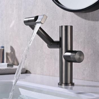 Mezclador de Lavabo con Pantalla LED y Diseño Moderno