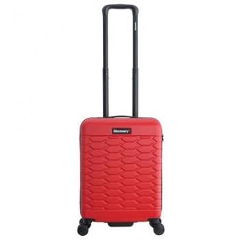 Discovery Koffer REPTILE, 36 cm x 55 cm x 21 cm, rot, TSA-Schloss