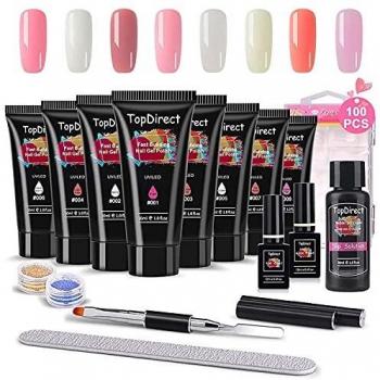 UV-Nagelgel Kombi: Base Coat + Slip Solution – 8 Farben