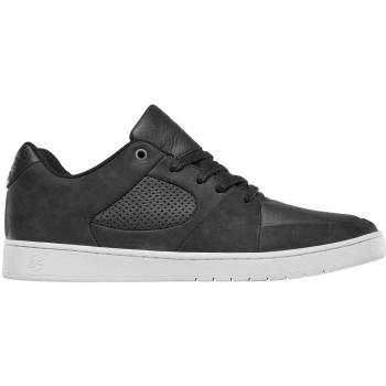 ES ACCEL SLIM Skate Shoe, Black/White/White, 10 UK (11 US)
