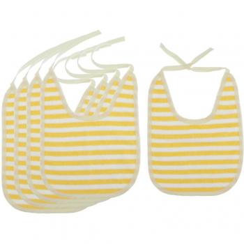 5-Pack Waterproof Eating Bibs