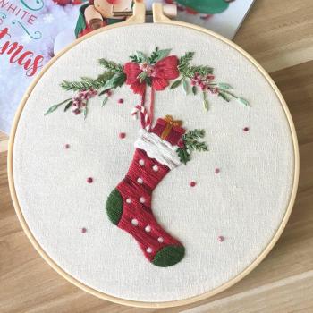 Festive Embroidery Hoop Kit