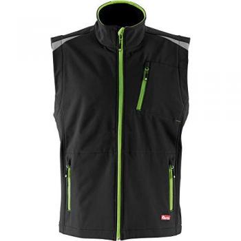 Gilet Fortis 24 Verde Lime Nero XL Uomo