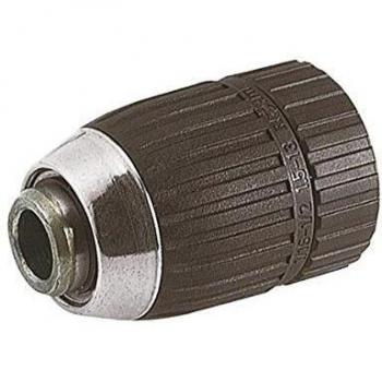 Portabrocas Wolfcraft 1,5-13 mm, auto-cierre, 3/8 x 24