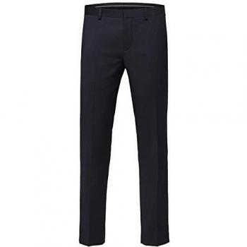 Pantalones de Vestir para Hombre SELECTED HOMME, Navy Trouser B Noos