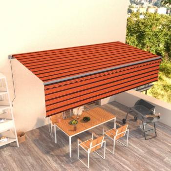VidaXL Manual 6x3m Awning with Blind