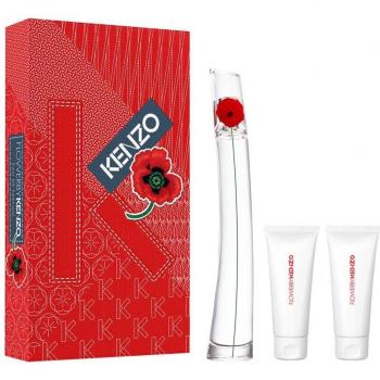 Pack Flower By Kenzo Eau de Parfum 100ml + Body Milk 75ml + Gel de Ducha 75ml