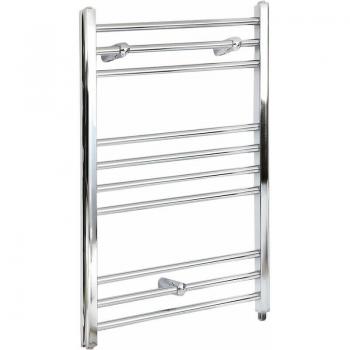 Sèche-serviettes HudsonReed – modèle plat, 80 cm × 60 cm, couleur chromée – Kent