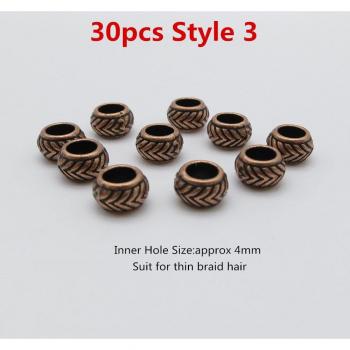 Barba & Cabello Runic Dreadlocks en Plata/Bronce