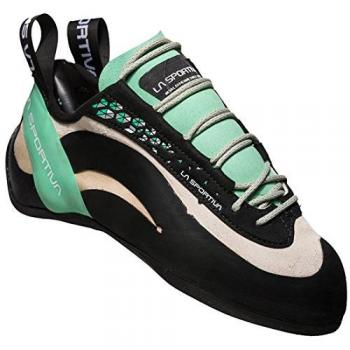 La Sportiva Miura Women's Climbing Shoes White/Jade Green EU 36 Female