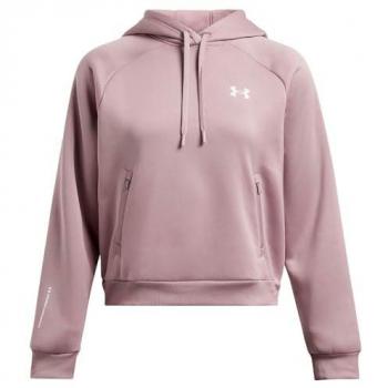 Mujer Fleece Pro Hoodie de Color Rosa – Under Armour