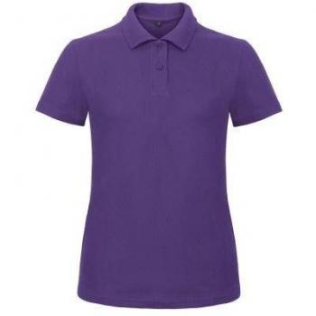 B&C Women's Short Sleeve Polo in White