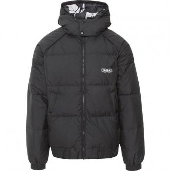 Nike Men's Black Basketball Jacket with Removable Hood