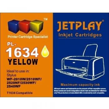 Epson WorkForce WF-2010W Yellow Ink Cartridge 1634XL Replacement (Non-OEM)