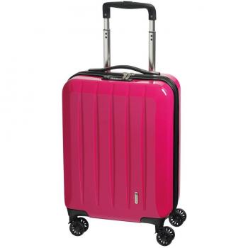 CHECK.IN® Handgepäck‑Trolley London 2.0 – 4 Rollen – 50 cm Pink