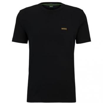 BOSS Green T-Shirt mit Label-Print, Größe XXXL