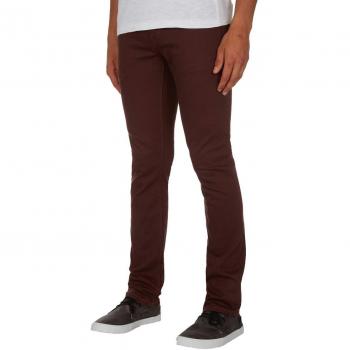 Volcom Pantalones Vaqueros 2X4 Twill 5Pckt, Hombre, Azul