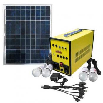 Solarpanel 40 W mit Powerpack und USB Adapter