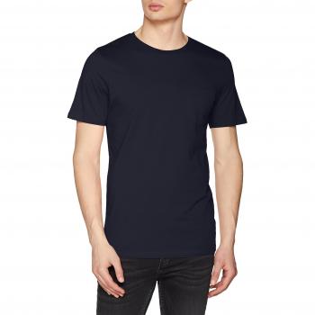 JACK & JONES Jjepocket tee SS O-Neck Noos, Camiseta para Hombre, Azul