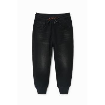 Denim Jogger 7/8 Nera per Bambini – Desigual