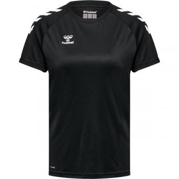 T-Shirt Damen Hummel Core Poly Noir