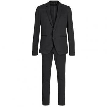 Kinderjacke Jack & Jones Jaxon Jersey – Slim‑Fit, unifarben, modisch, Größe 158, N-Grün, schwarz