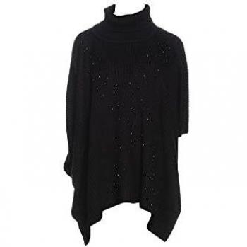 Poncho a Perle Nere Liu Jo 3F1035 M0300