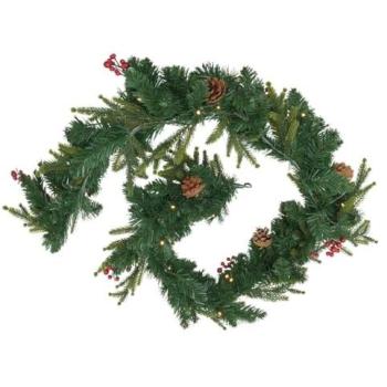 Luce festiva “Mei & Bacche” 1,8 m verde