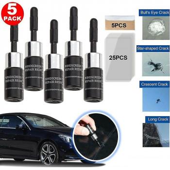 Fissure Fix 5 Pack – Kit de réparation automobile