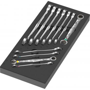 Set d'outils Wera 6000 Joker avec clé auto-ajustable, insert en mousse, 11 pièces