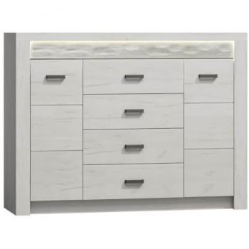 Commode Moderne Serfeno Blanc