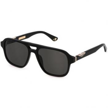 Police SPLL83 Polarized Sunglasses Shiny Black Female 56mm
