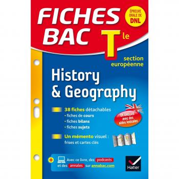 Fiches bac History  Geography Tle section européenne: fic... | Livre | état bon