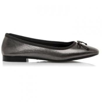 Mustang para mujer. 54566 Bailarinas Camille Plata (38), Plano, 1 a 3cm, Ninguno, Casual, Mustang outlet 2024