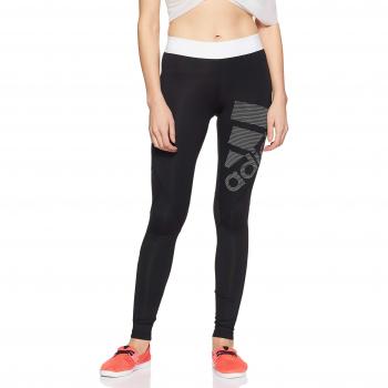 Adidas Ask SPR TIG LG Collants Femme, Noir/Blanc, FR (Taille Fabricant : XS)