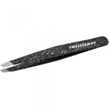 Pinzetta Tweezerman 40° Anniversario con punta obliqua in Onice Dusted
