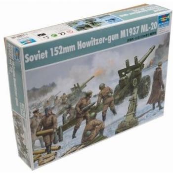 Modelo de Artillería Rusa 152 mm ML-20 1:35