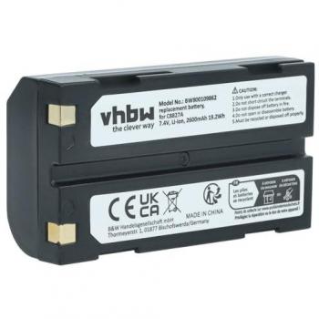 Batterie Li‑Ion VHbw 2600 mAh (7.4 V) – Alternative D‑Li1/C