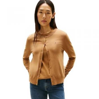 Tommy Hilfiger Cardigan Marrone WW0WW42370