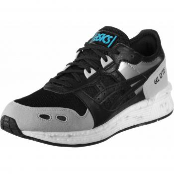 Asics HyperGEL-LYTE Men's Lightweight Running Trainer, Black/Grey, Size 9 UK