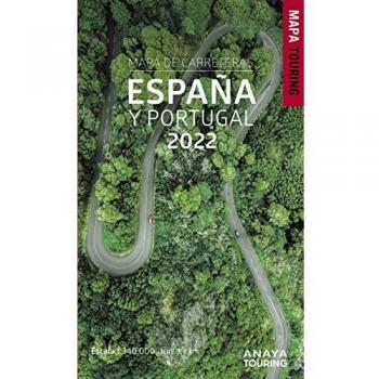 Mapa de Carreteras 2022 de España y Portugal 1:340.000
