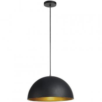 SLV Lampada a sospensione 40 W Nero