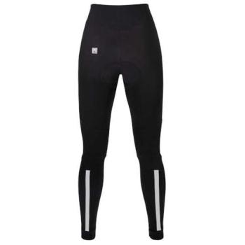 Zwarte Longsleeve Fietsbroek van Santini Omnia, Dames – S
