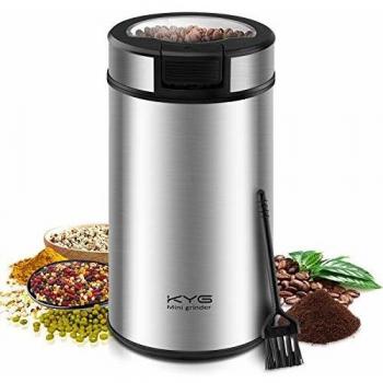 KYG Macinacaffè 200W – Acciaio Inox