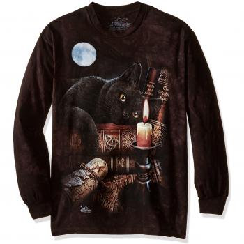 Schwarzes Langarm-T-Shirt Witching Hour USA von The Mountain in Größe XXL