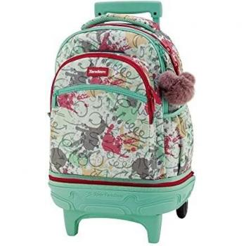 Mochila Escolar con Ruedas Desmontable Tandem Fantastic