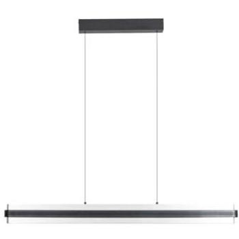 Lucande lampada a sospensione LED Tarnin in nero metallo